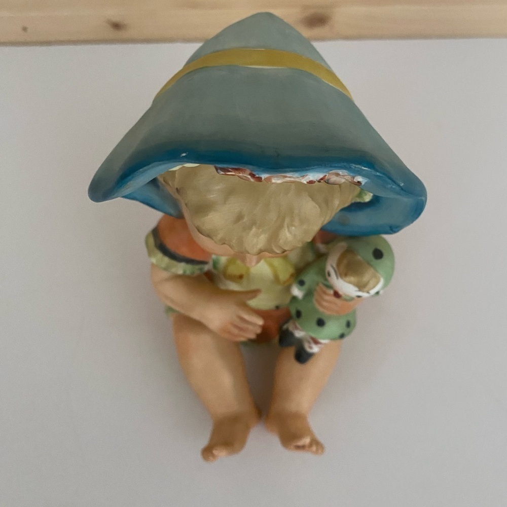 Vintage Lipper & Mann Piano Baby Girl with Doll 6.75” Figurine 1950s Collectible - Picture 6 of 7
